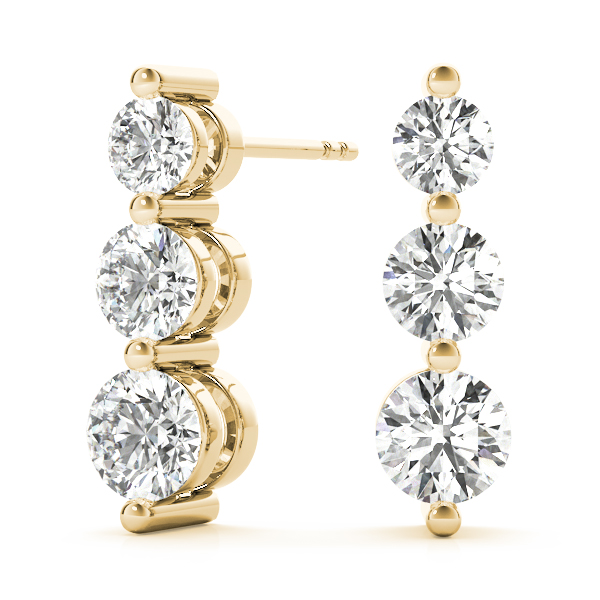 EARRINGS 3 STONE
