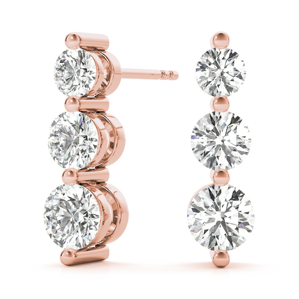 EARRINGS 3 STONE
