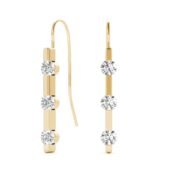 EARRINGS 3 STONE