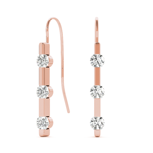 EARRINGS 3 STONE