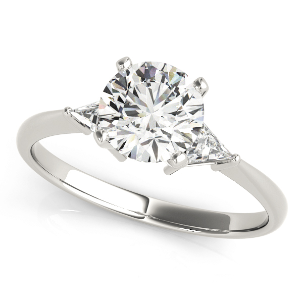 ENGAGEMENT RINGS 3 STONE TRILLION