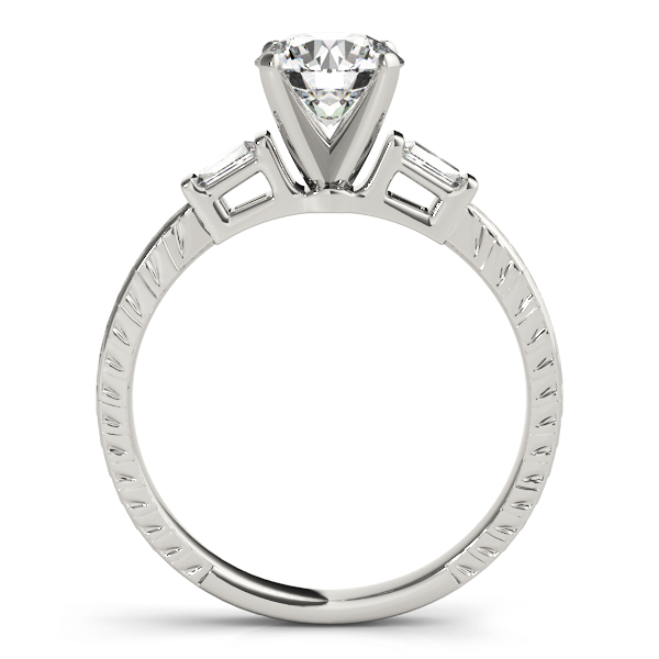 ENGAGEMENT RINGS 3 STONE BAGUETTE