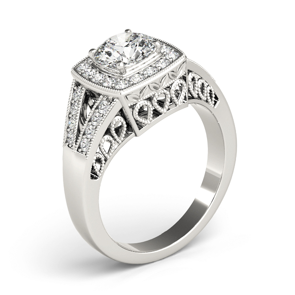 ENGAGEMENT RINGS HALO ROUND