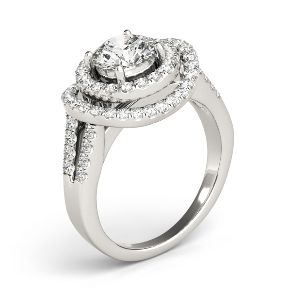 ENGAGEMENT RINGS HALO ROUND