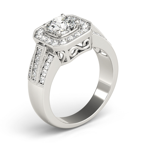 ENGAGEMENT RINGS HALO ROUND