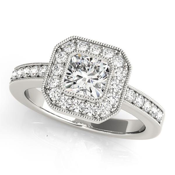 ENGAGEMENT RINGS HALO SQUARE & CUSHION