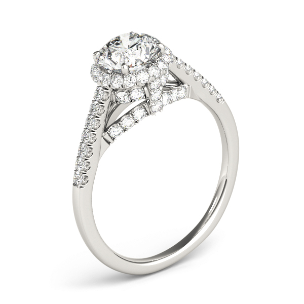 ENGAGEMENT RINGS HALO ROUND