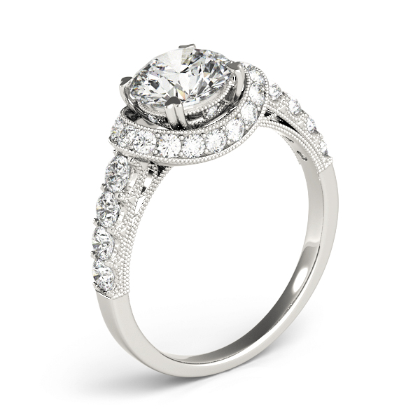 ENGAGEMENT RINGS HALO ROUND