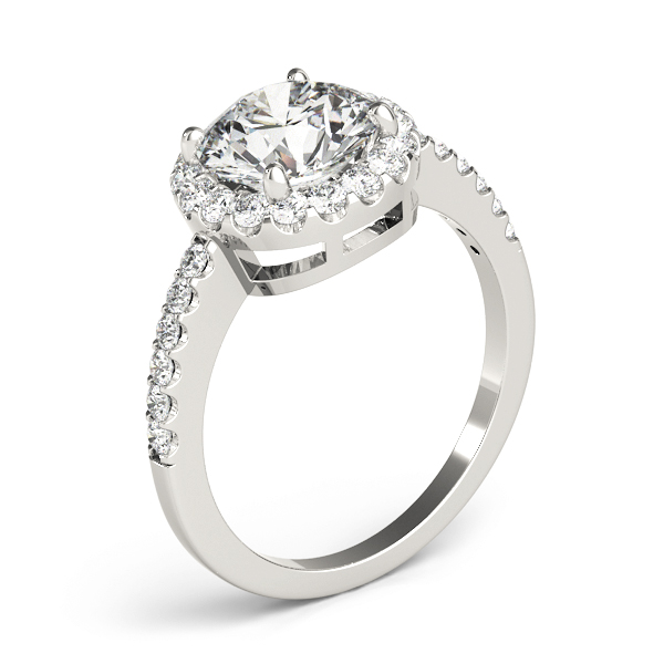 ENGAGEMENT RINGS HALO ROUND