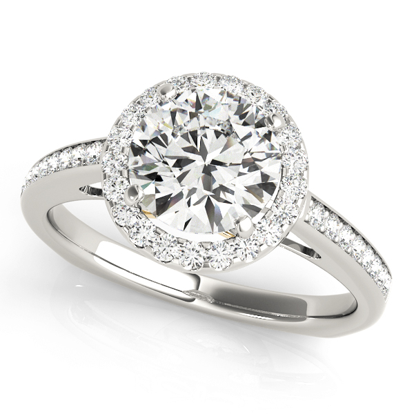 ENGAGEMENT RINGS HALO ROUND