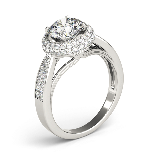 ENGAGEMENT RINGS HALO ROUND