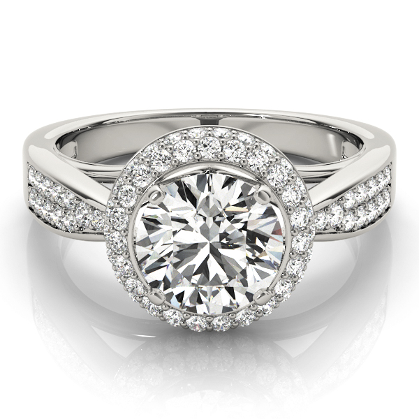 ENGAGEMENT RINGS HALO ROUND