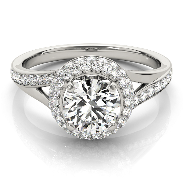 ENGAGEMENT RINGS HALO ROUND