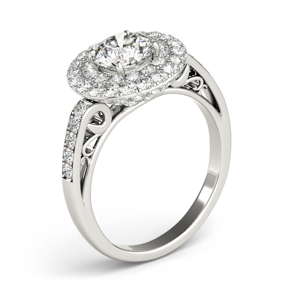 ENGAGEMENT RINGS HALO ROUND